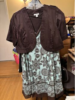 Plus size dress /pants suits