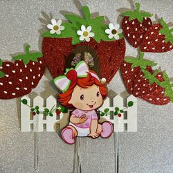 Strawberry Shortcake Topper 