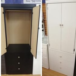 Tall wardrobe