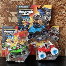 Monster Jam Smash & Bash Set Series 02
