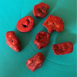 Red Coral 5.00 Each Or 5 For 20.00