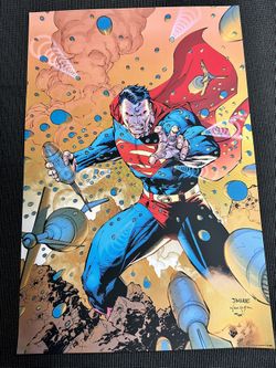 SDCC 2024 Mondo Exclusive Superman #205 Jim Lee Poster Poster Print 61/265