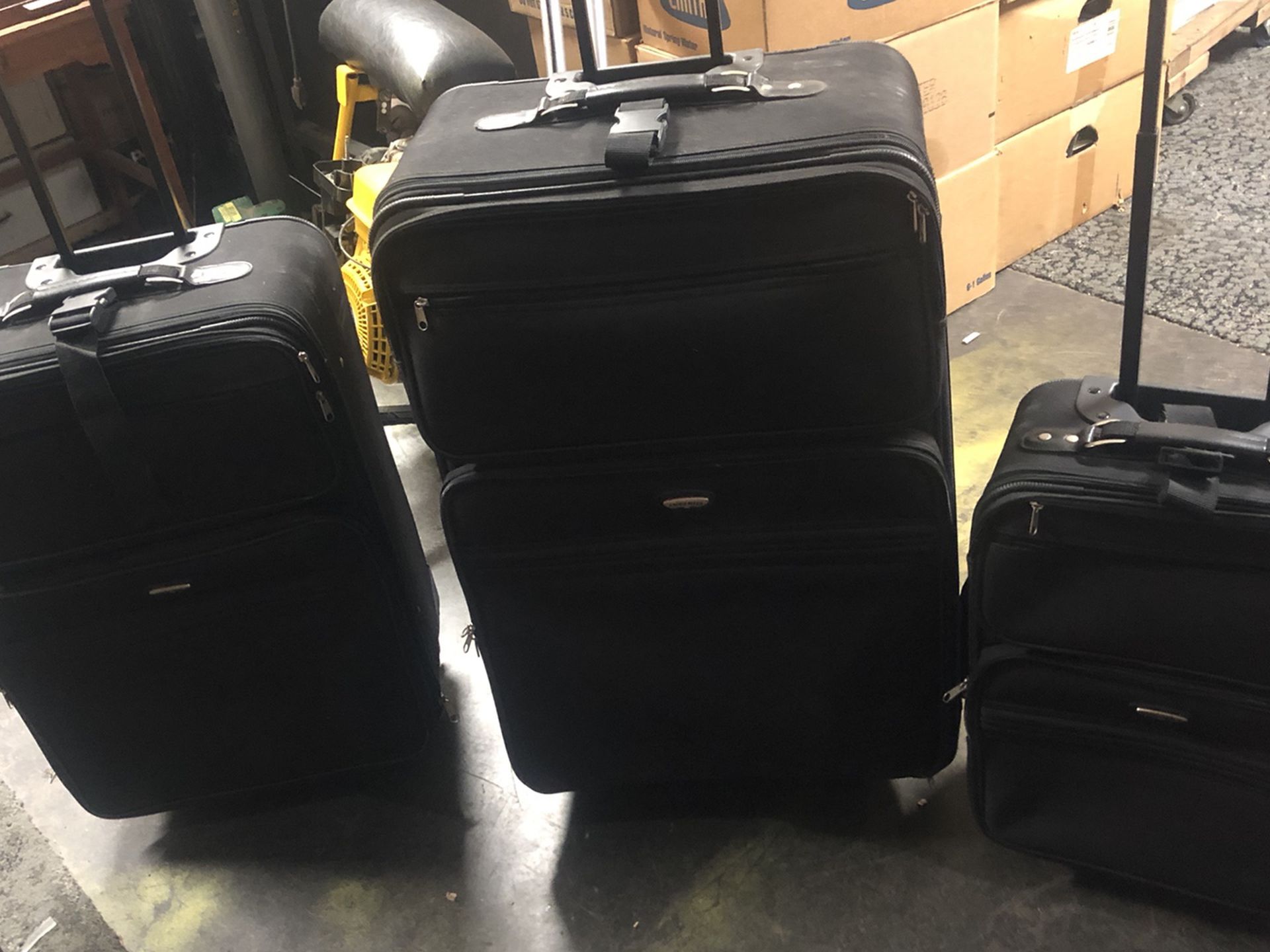 Three piece luggage