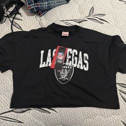Raiders shirt crop women