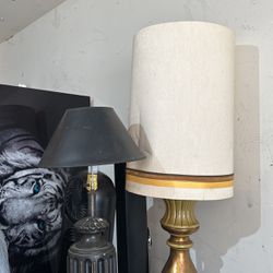 Two Antique Lamps 