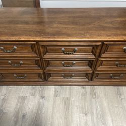 Solid Wood Dresser 