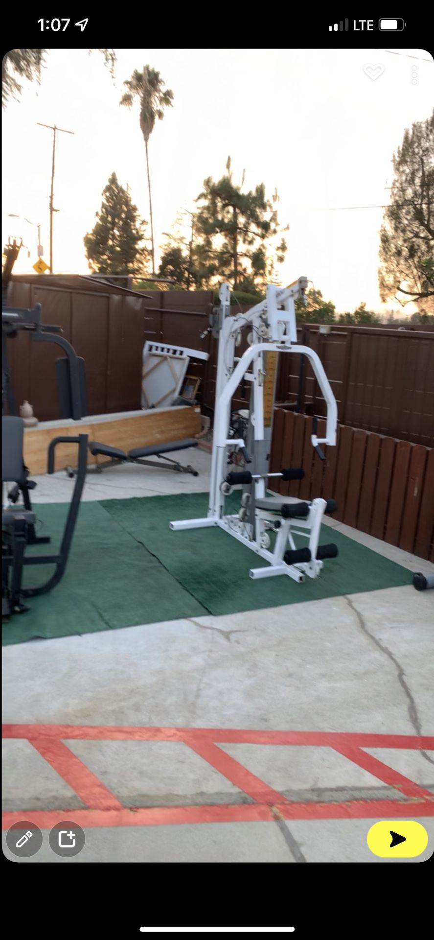 Home Gym Multiuse Workout Equipment