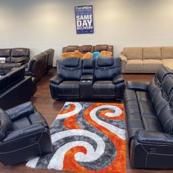 COMFY NEW SANTIAGO RECLINING SOFA AND LOVESEAT SET ON SALE ONLY $1299. IN STOCK SAME DAY DELIVERY 🚚 EASY FINANCING 