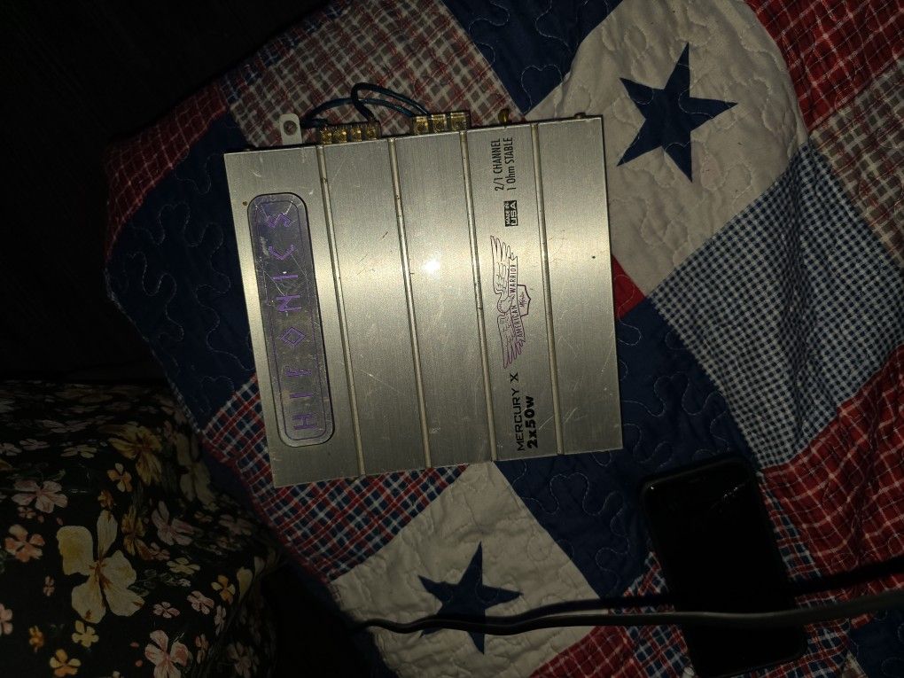 Hifonics 2 OHM AMP USED