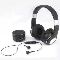 Magnavox MBH572-PL 3-in-1 Bluetooth Wireless Combo Pack in Black