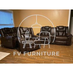 SALAS RECLINABLES ELÉCTRICAS NUEVAS A DESCUENTO DE BODEGA! INSTALACIÓN Y ENTREGA EL MISMO DÍA! 3 PAGOS MENSUALES! 