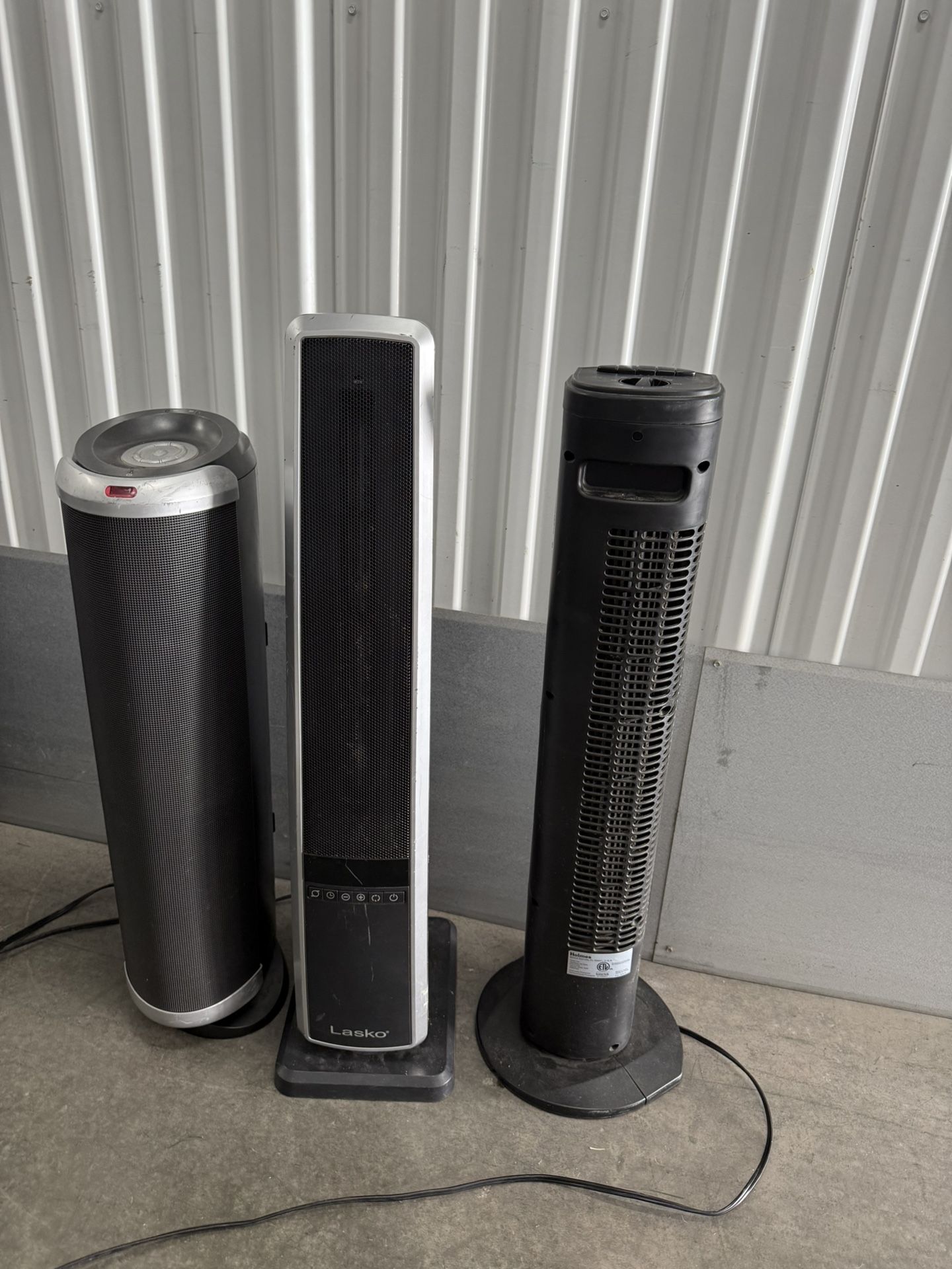 Tower Fan And Heaters $20 Each