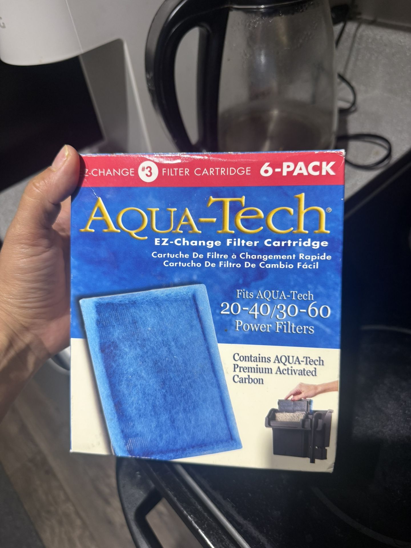Aqua-tech 6 filters cartridge for aquarium