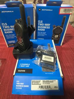 Motorola Walkie Talkies