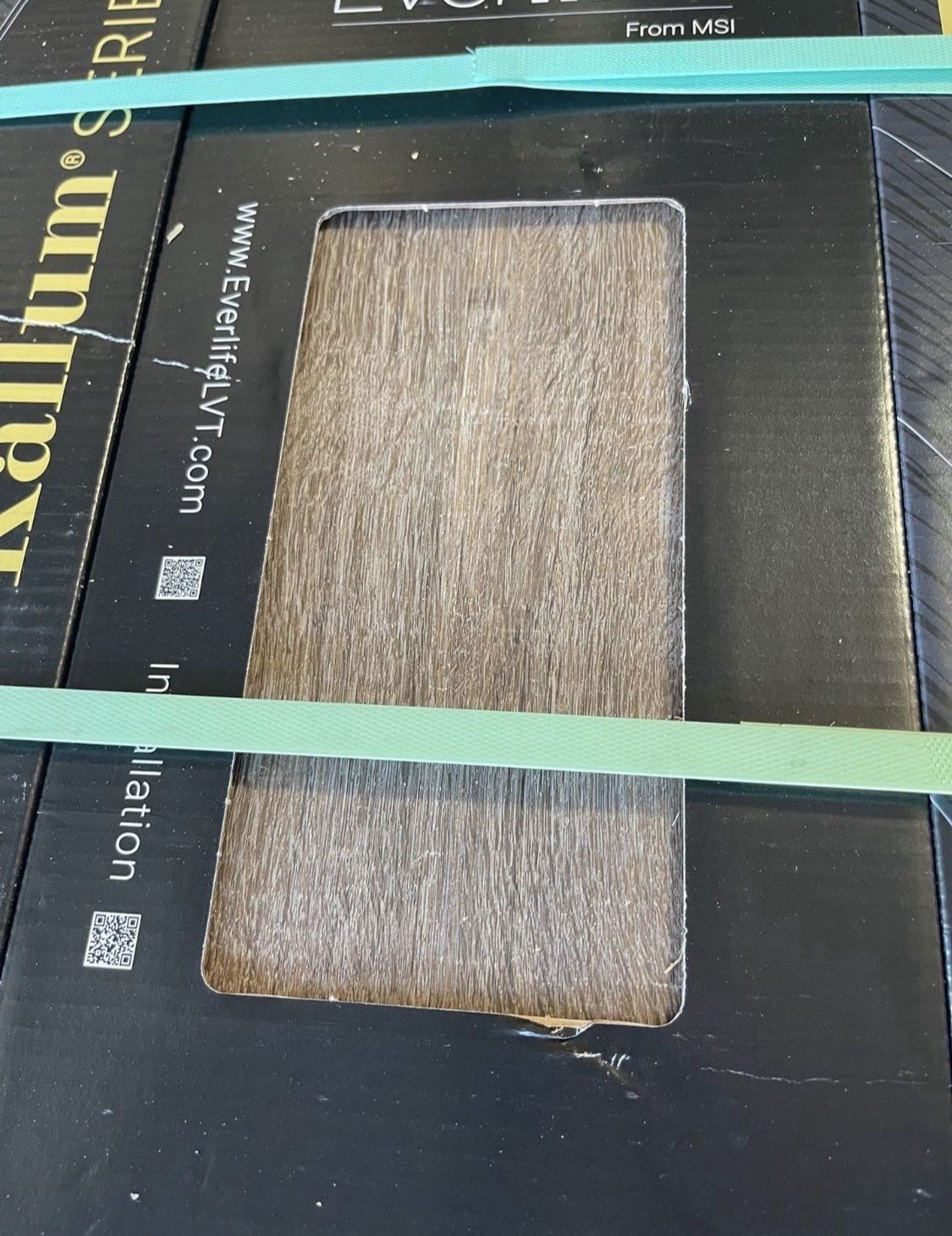 A&A Surfaces Brookmere 20 MIL x 9 in. W x 48 in. L Waterproof Loose Lay Luxury Vinyl Plank Flooring (23.95 sq.ft/Case)