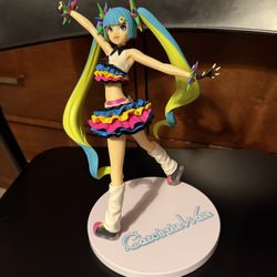 Hatsune Miku Catch the Wave SEGA FiGURiZM Anime Figure – Project DIVA - No Box