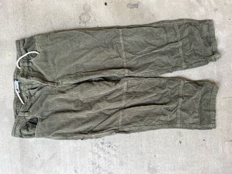 Green Corduroy Jeans
