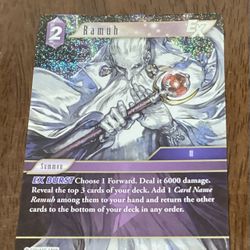 Final Fantasy TCG - Ramuh EX - 27-089H - Journey Of Discovery - Foil