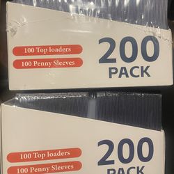 Top Loaders and  card sleeves
