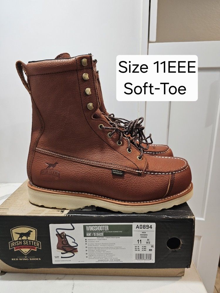 Red Wings Irish Setter Soft Toe Boots Size 11EEE