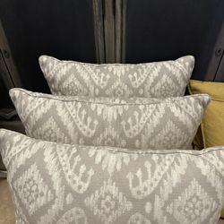 Large 22”x22” Sofa Pillows Potato Barn Designer