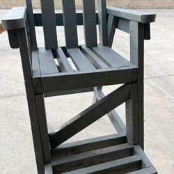 Solid Custom Built Director Lifeguard Elevated Chair