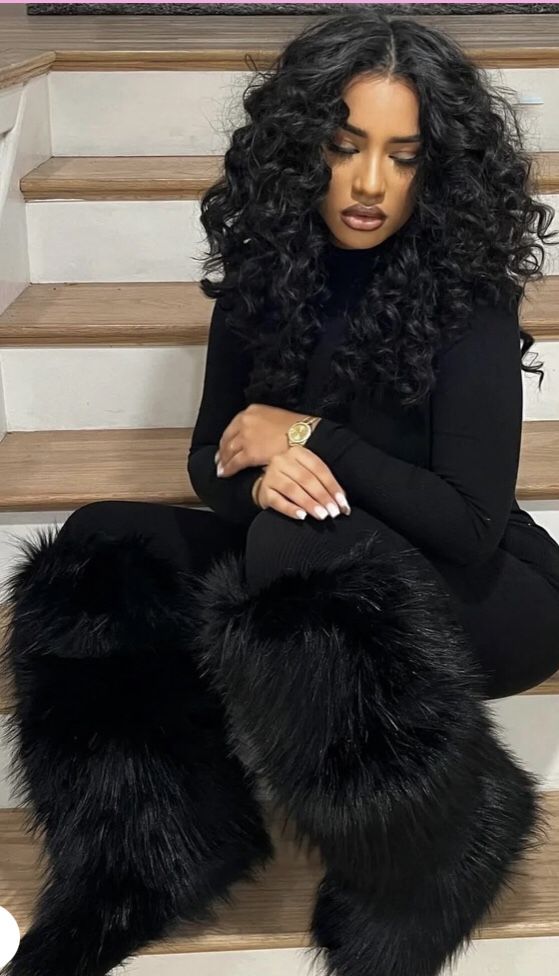 Magnolian Fur Winter/Ski Trip Boots