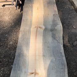 Blue Pine Live Edged Slabs