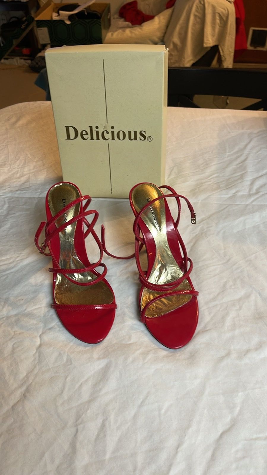 Red High Heel 5 Inches