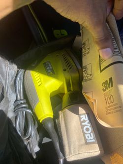 RYOBI Corner Cat Finish Sander – Great for DIY & Woodworking