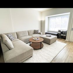 Sectional & Coffee Table 