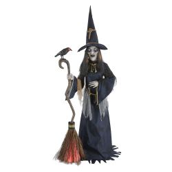 Home Accents 6' Colour Changing Animated Nightshade Witch w/LifeEyesTM LCD Eyes