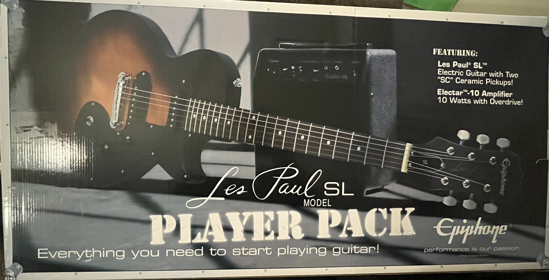 Epiphone Les Paul SL Player Pack
