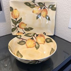 Pier 1 Hand-painted Dishes