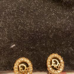 Christian Dior Clip On Earrings 