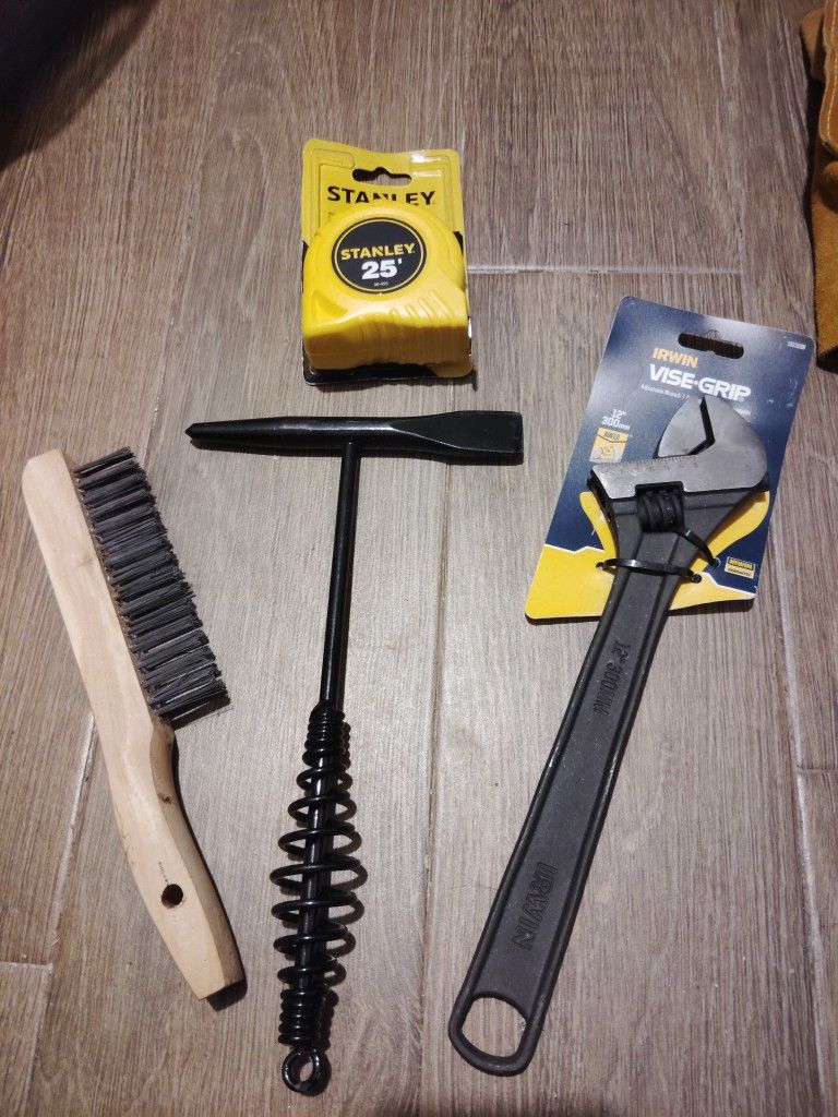 Welder Tools And Helmet