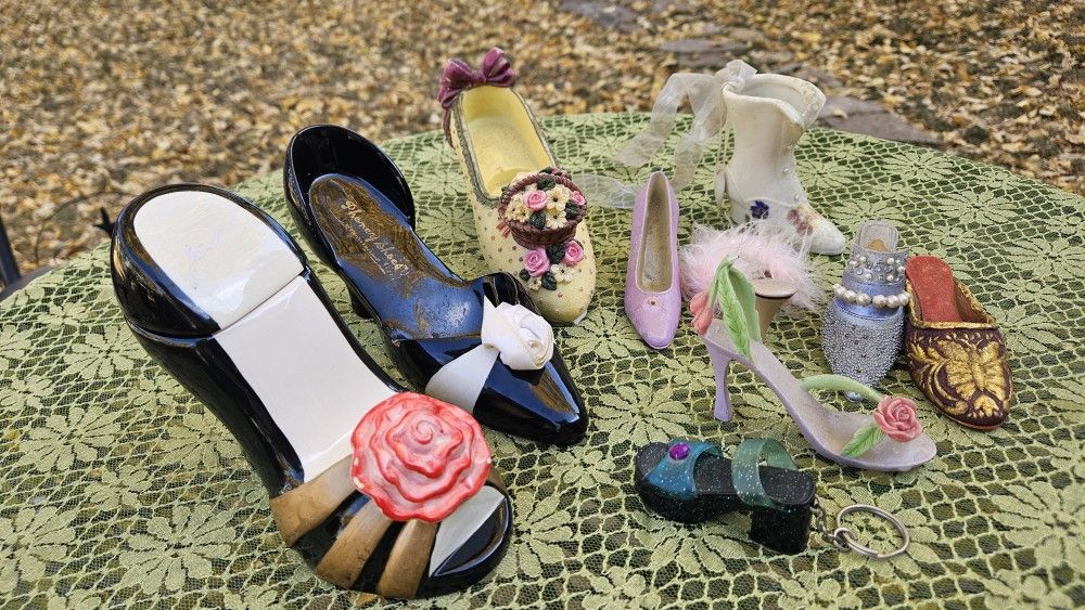Shabby Chic Shoe Decor