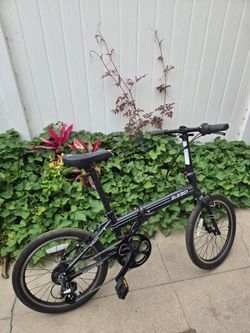 Zizzo Urbano Lightweight Folding Bike, Black