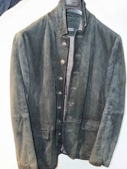 John Varvatos Suede Jacket