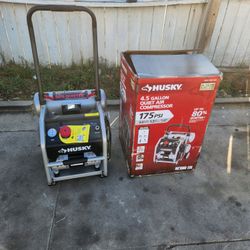 Husky
4.5 Gal. 175 PSI Portable Electric Oil-Free Quiet Twin Stack Jobsite Air Compressor w/Rubber Wheels and 2-Quick Couplers
Questions & Answers (20