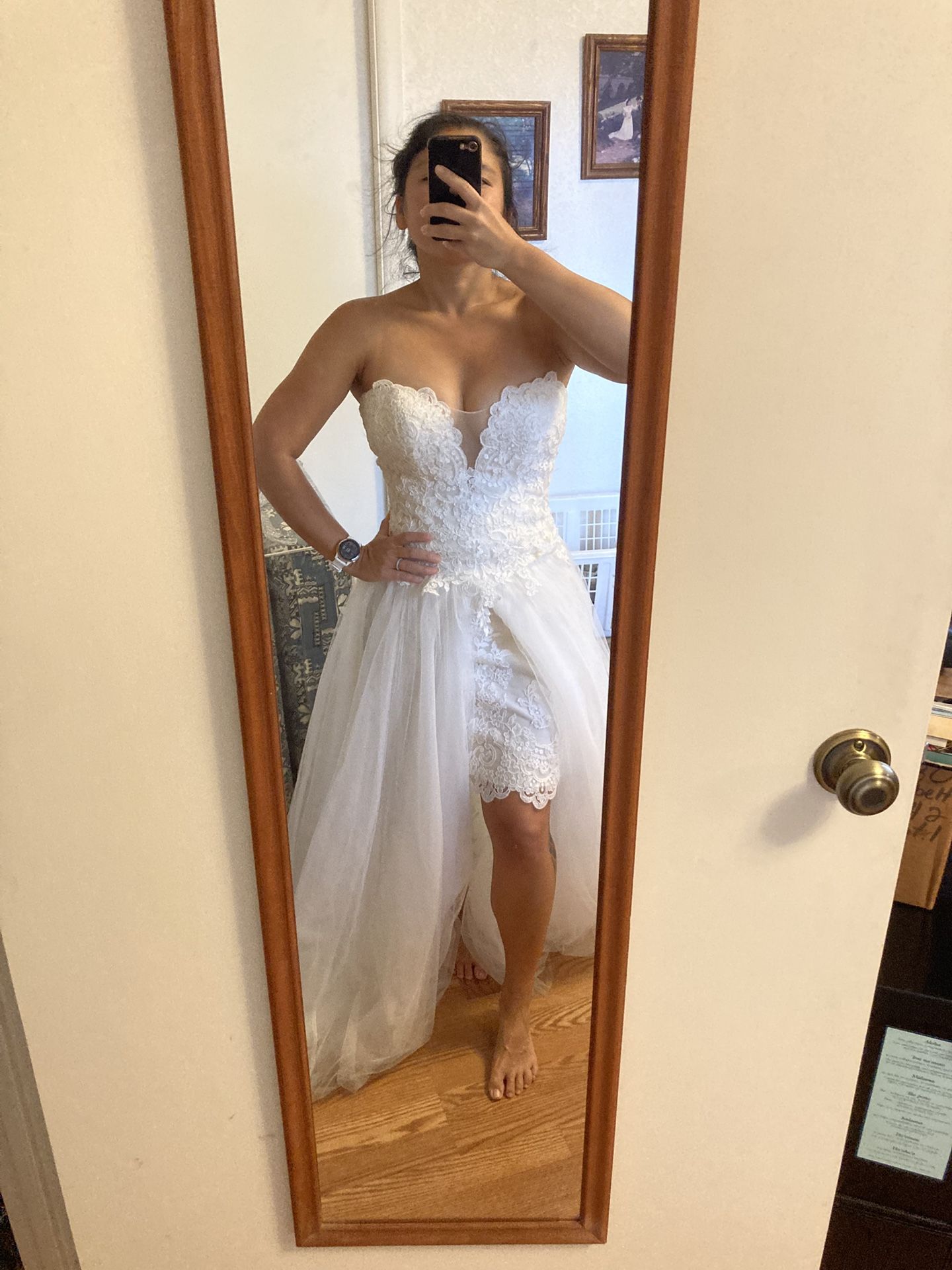 Mon Cheri By David Tuterra Bridal 2 In 1 Bridal Dress