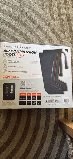 Air compression boots flex
