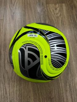 Size 5 Soccer Ball Neon Yellow and Black