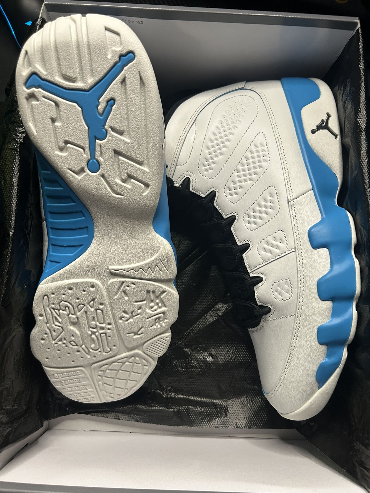 Jordan 9 Powder Blue Size 11 New