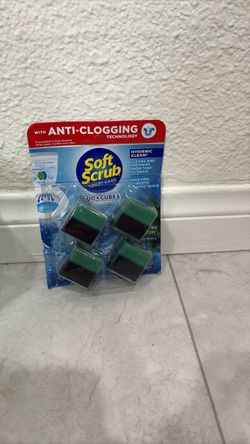 Soft scrub toilet care