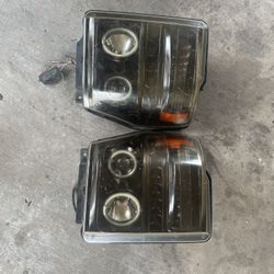 2008-2010 F250 Recon Projector Headlights 