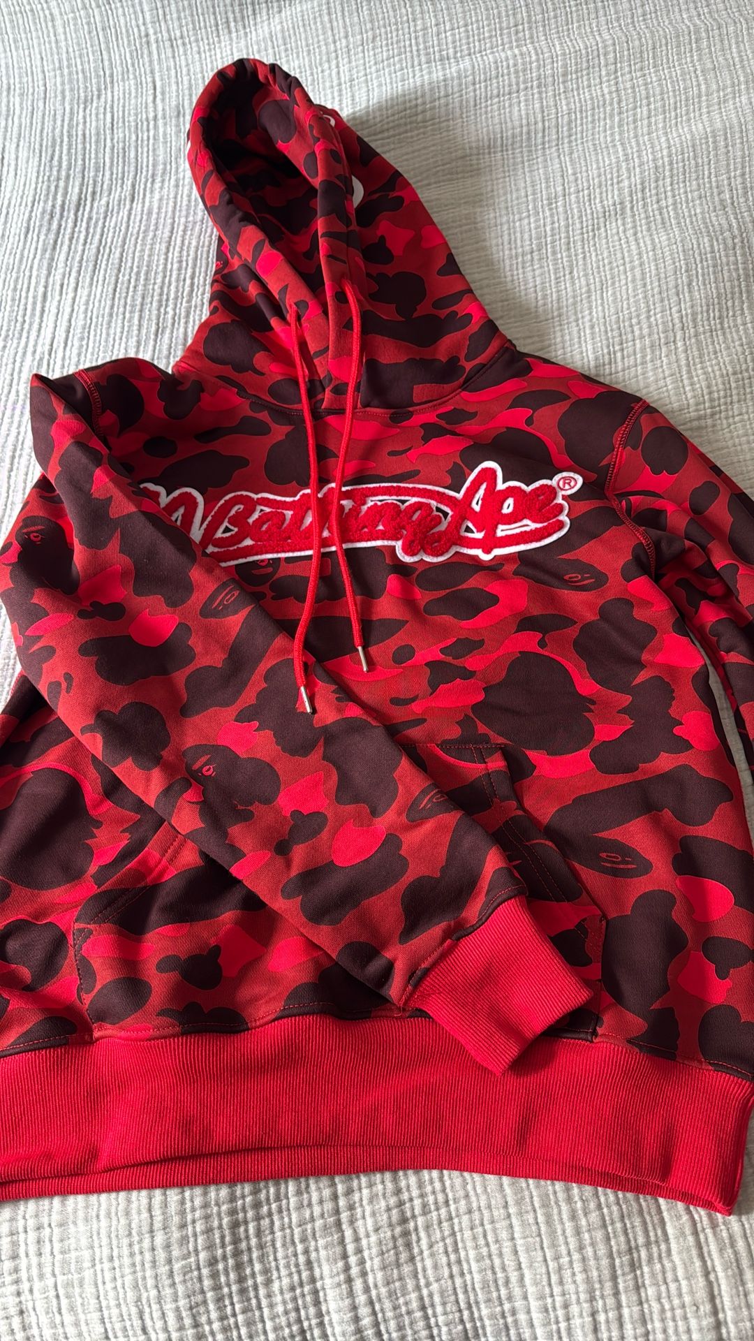 BAPE x Coca-Cola Color Camo Ape Head Pullover Hoodie