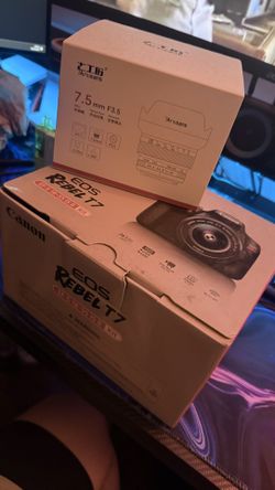 NEW Canon T7 w/ Artisans Fish Eye Lens