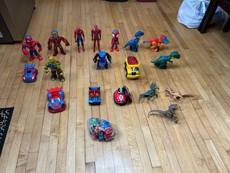 Kids Action Figures and Toy Vehicles