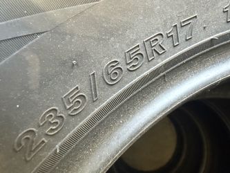 235/65/17 (4 Tires) $80.00/ All 4